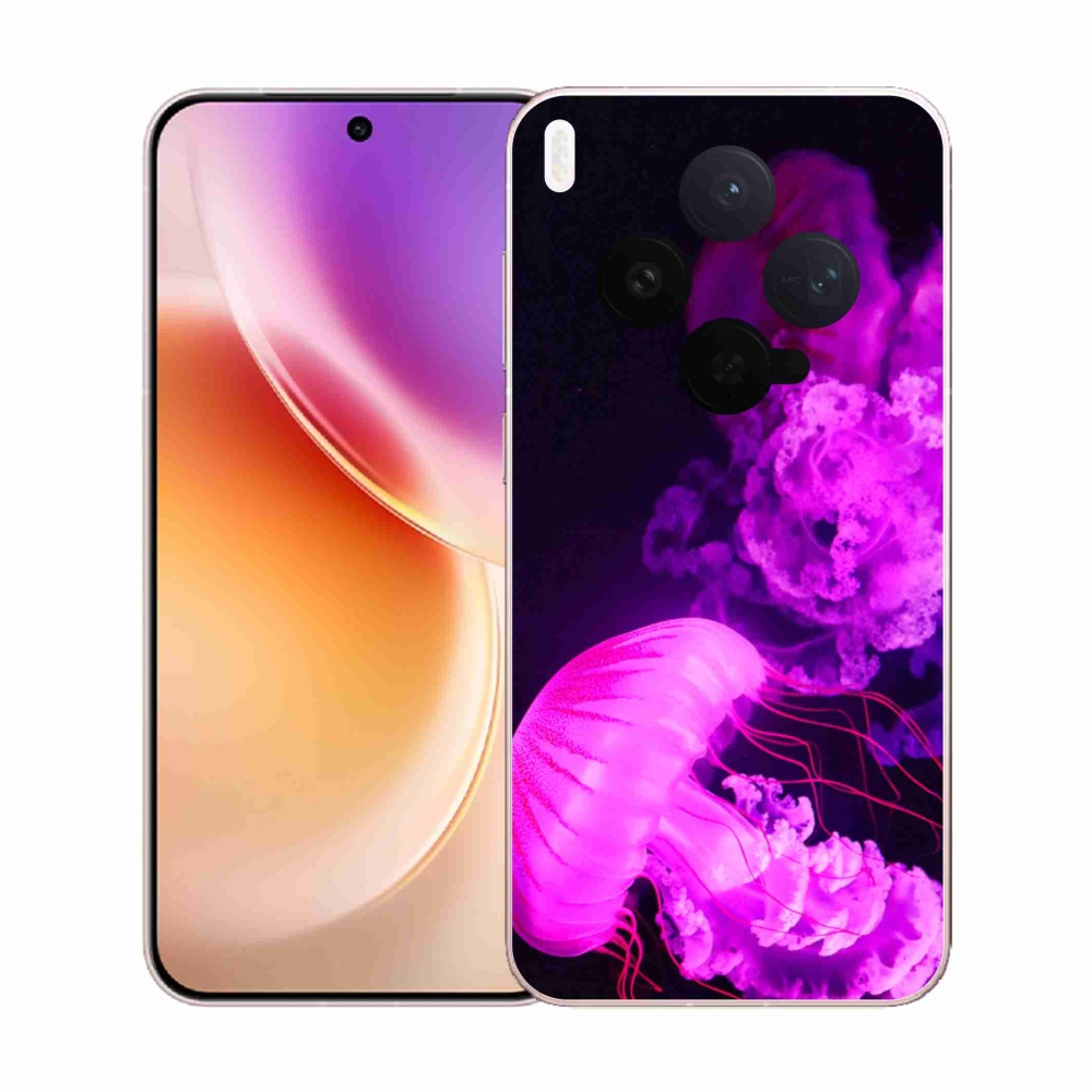 Zselés borítás mmCase a Vivo X300-hoz - medúza 1