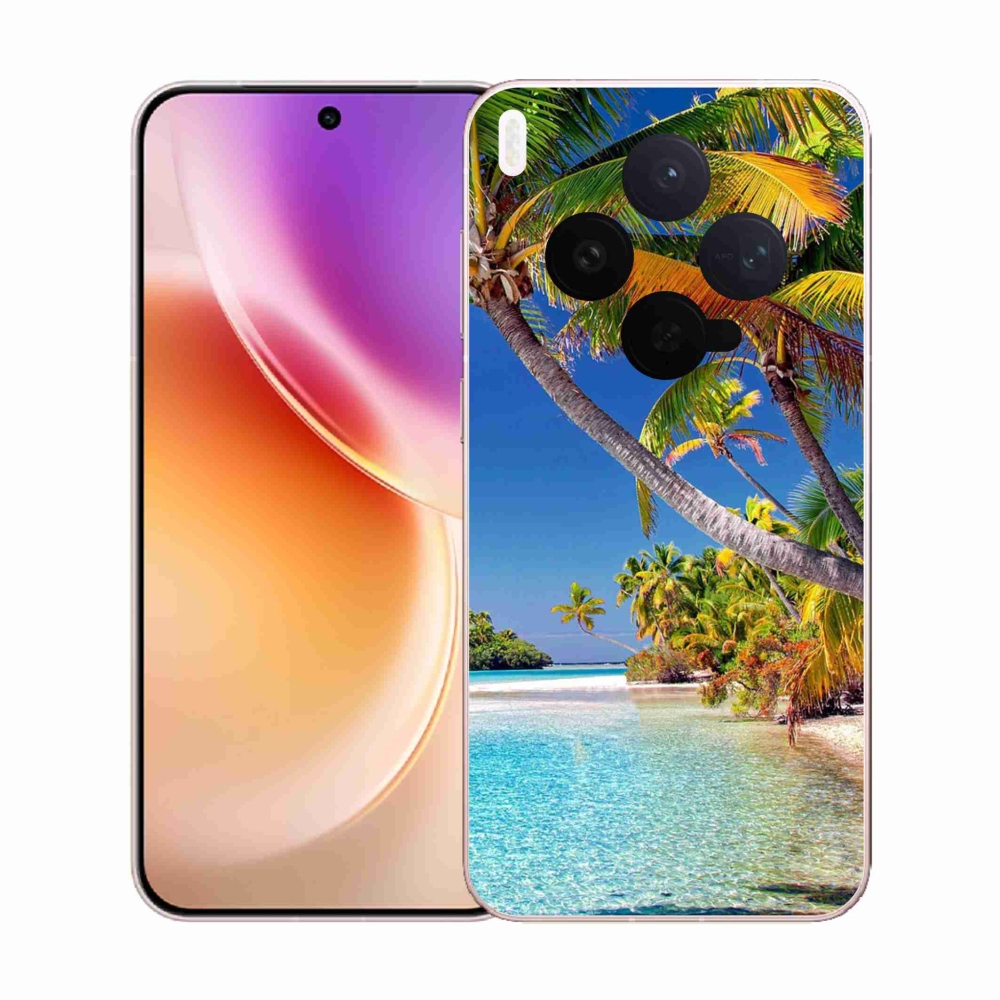 Zselés borítás mmCase a Vivo X300-hoz - tengerparton