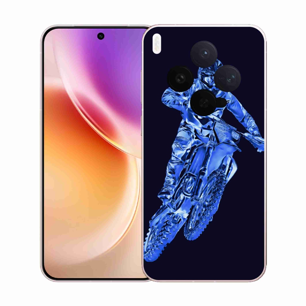 Zselés borítás mmCase a Vivo X300-hoz - motocross 1