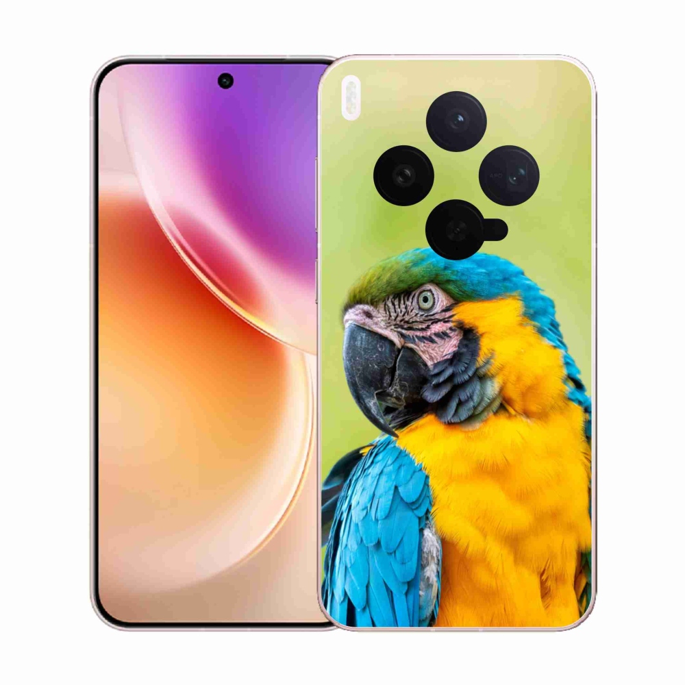 Zselés borítás mmCase a Vivo X300-hoz - papagáj ara 2