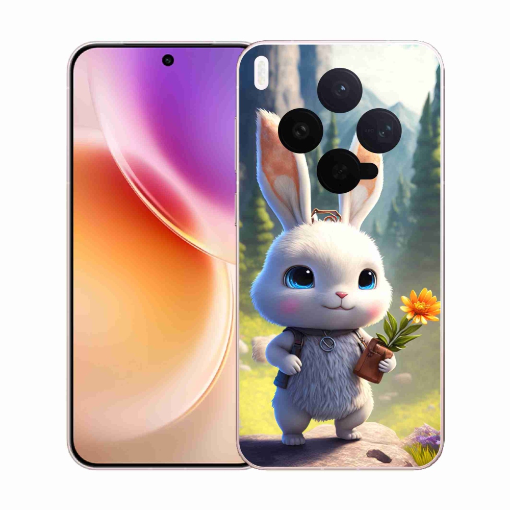 Gél borítás mmCase a Vivo X300-hoz - aranyos nyuszi