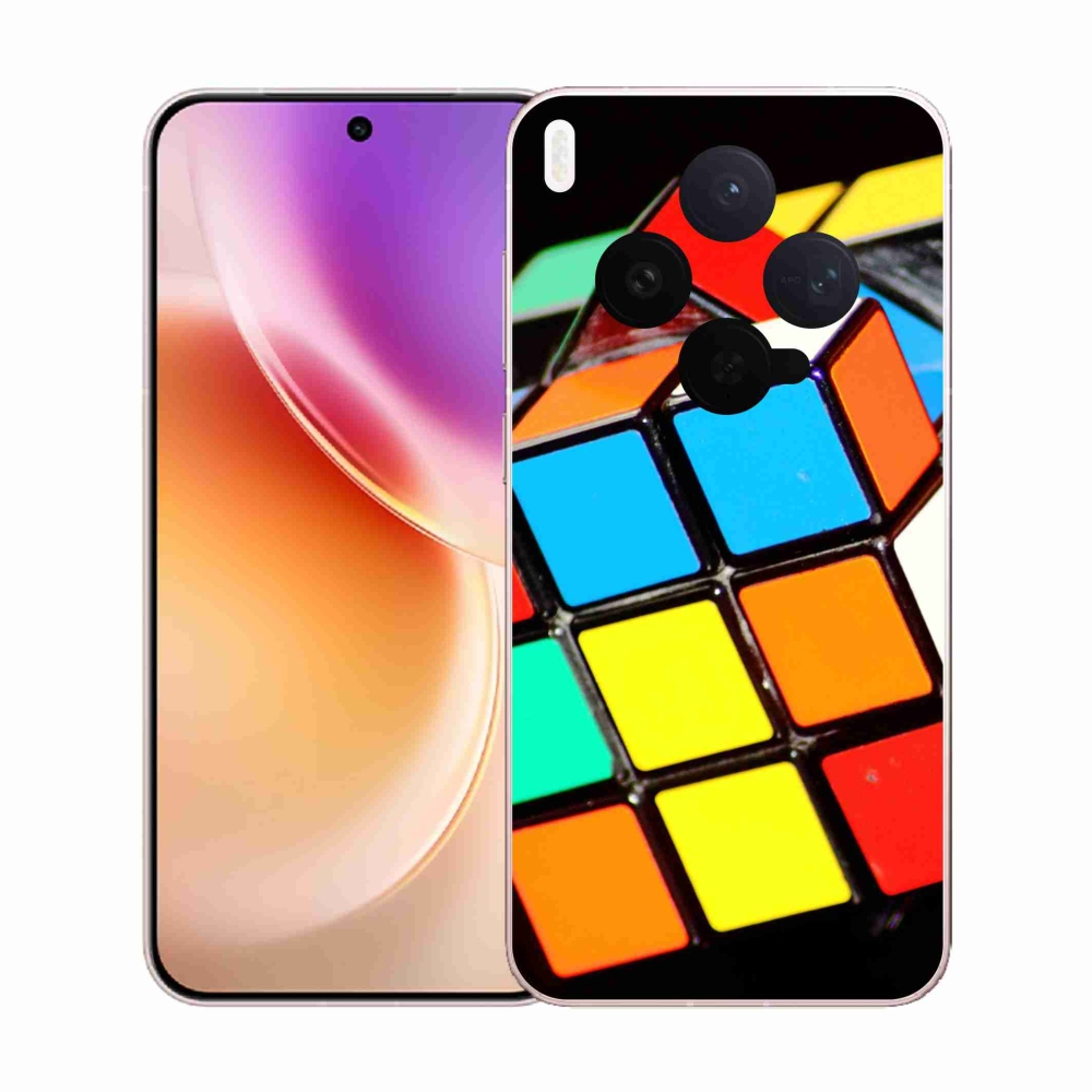 Zselés borítás mmCase a Vivo X300-hoz - Rubik kocka