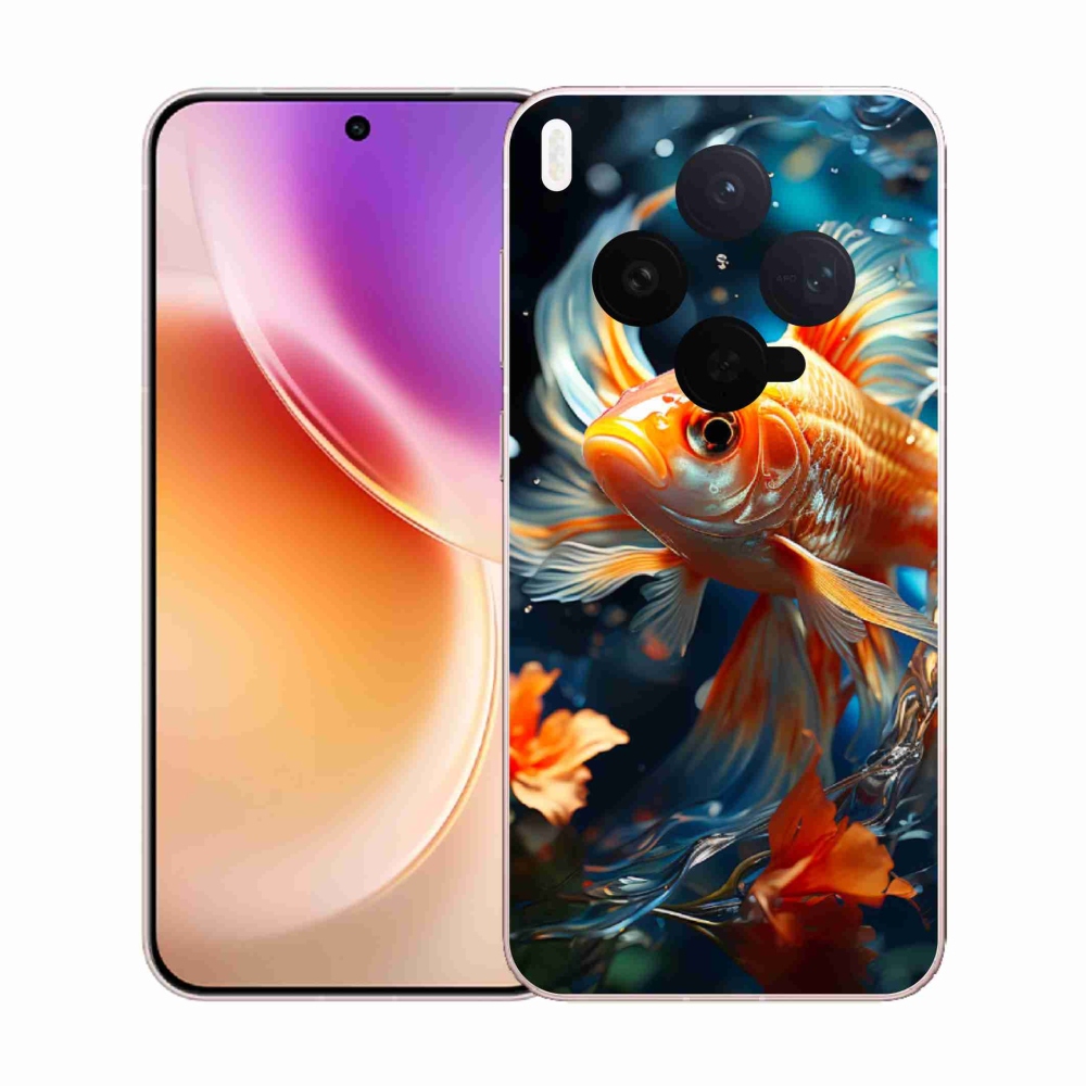 Zselés borítás mmCase a Vivo X300-hoz - halak