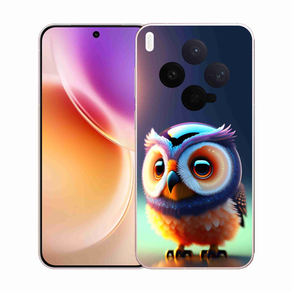 Zselés borítás mmCase a Vivo X300-hoz - bagoly