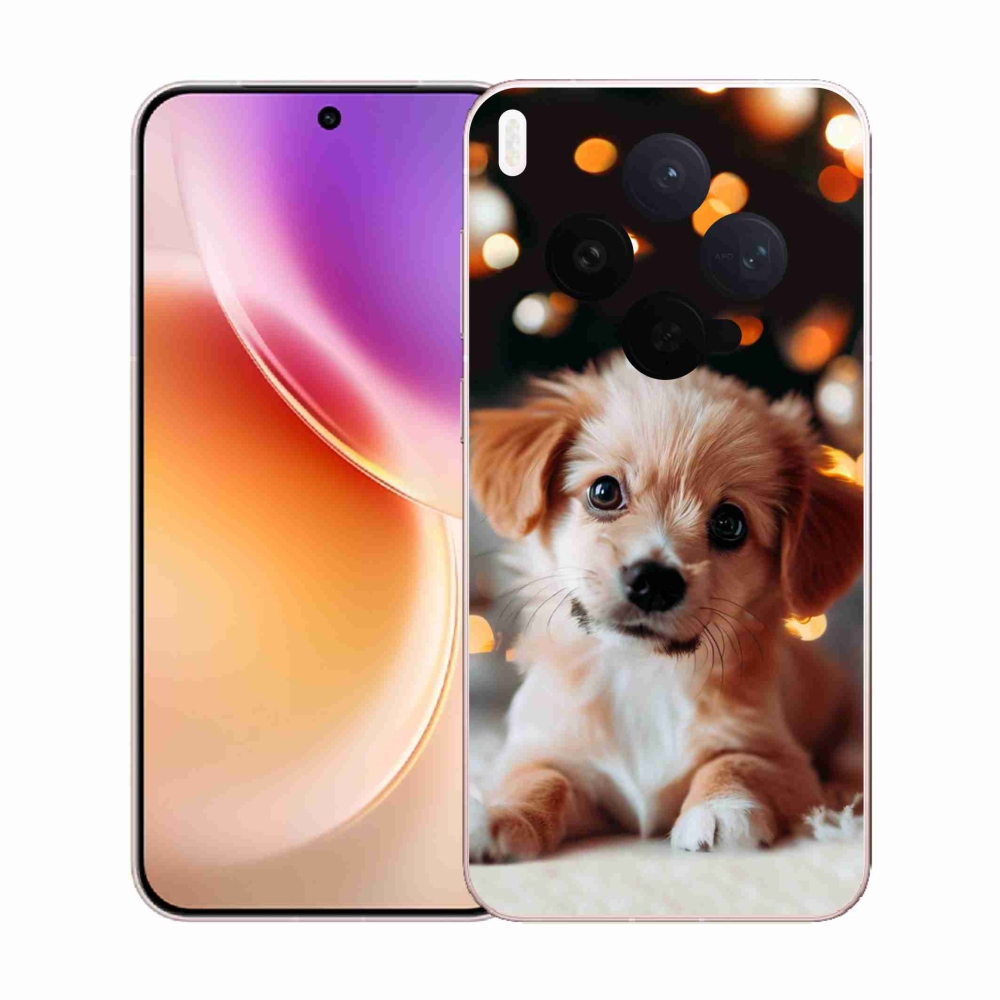 Zselés borítás mmCase a Vivo X300-hoz - kölyökkutyákhoz