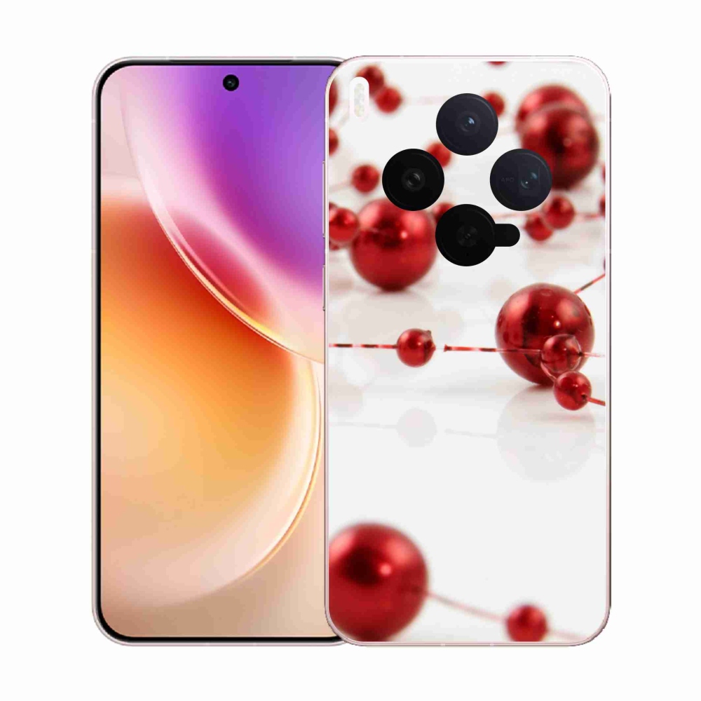 Zselés borítás mmCase a Vivo X300-hoz - Karácsonyi lánc