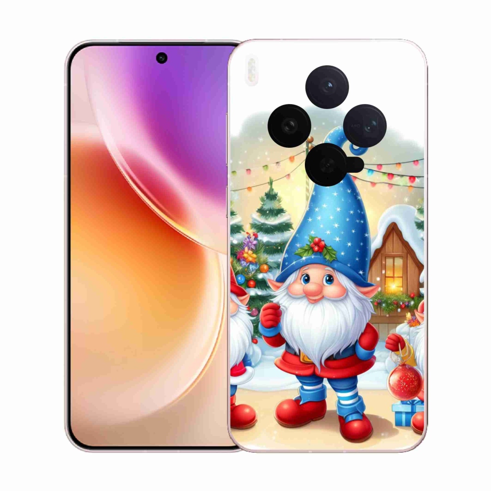 Zselés borítás mmCase a Vivo X300-hoz - Karácsonyi manók