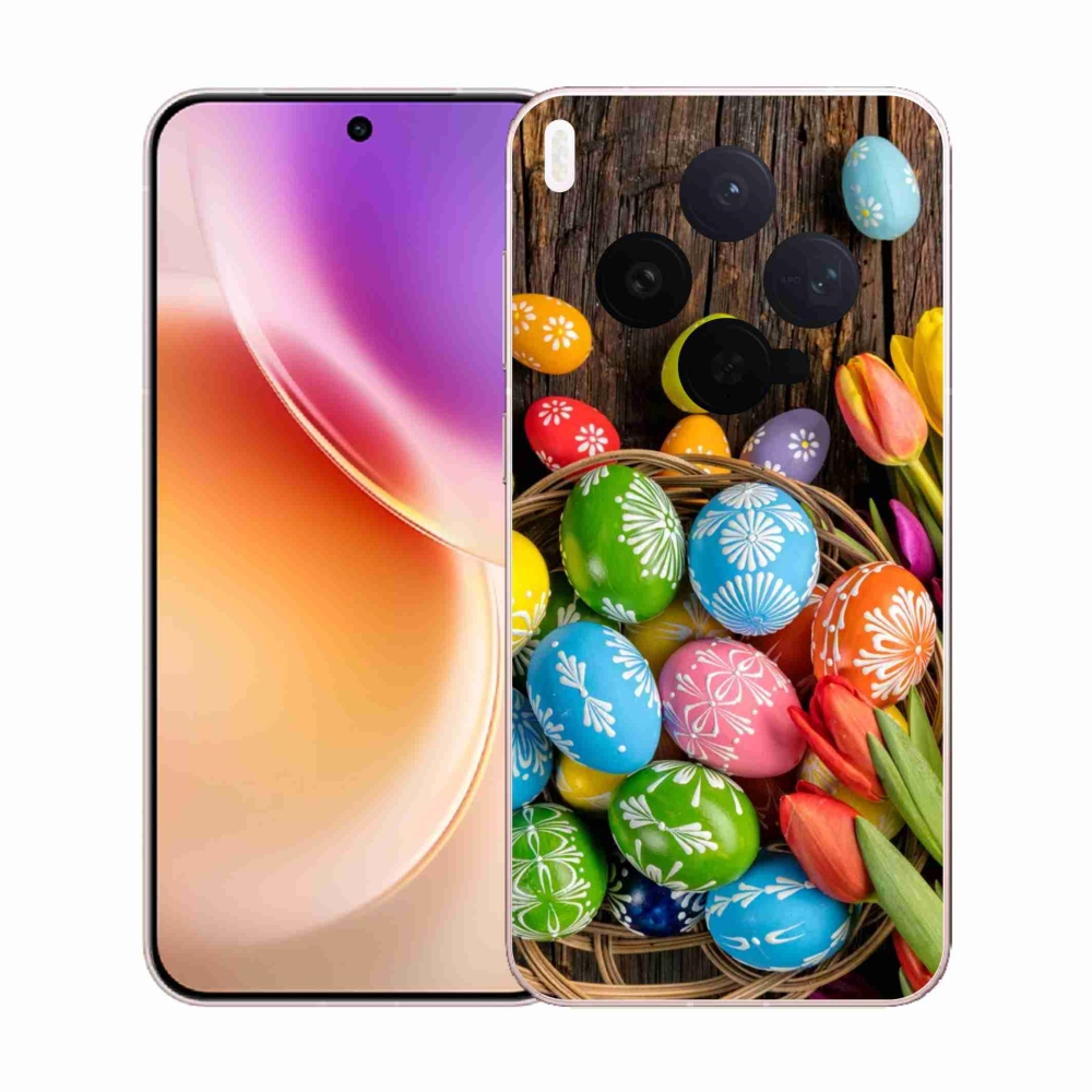 Zselés borítás mmCase a Vivo X300-hoz - Húsvéti tojás