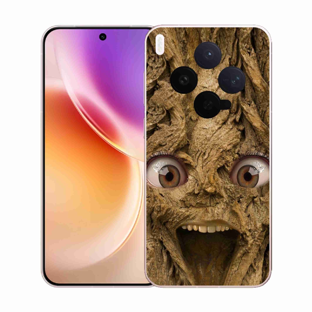 Gél borítás mmCase a Vivo X300-on - boldog fa szemekkel