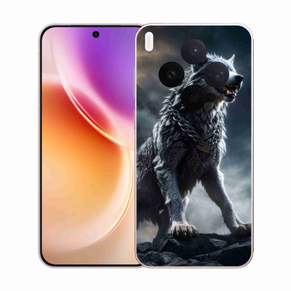 Zselés borítás mmCase a Vivo X300-hoz - farkas 1