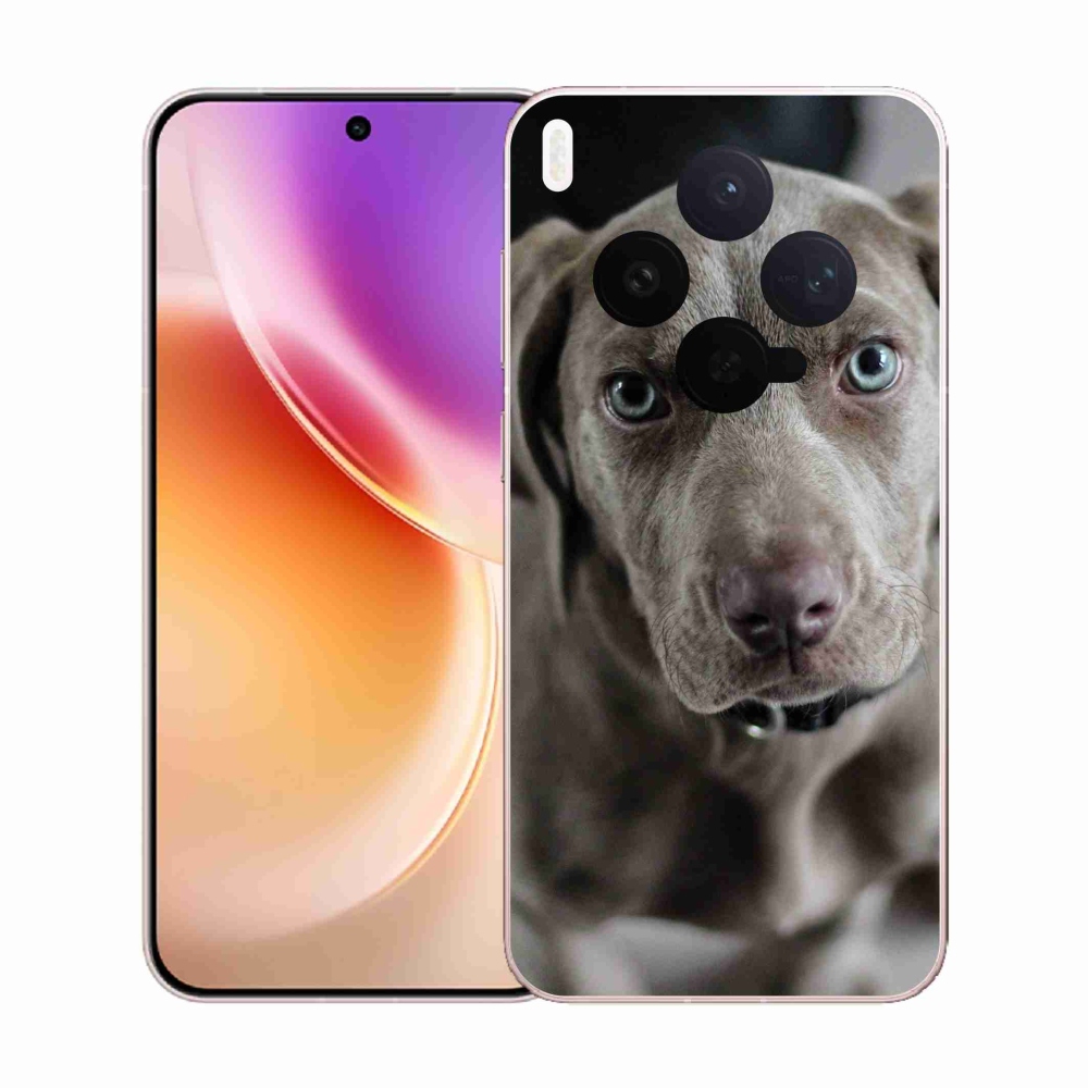 Zselés borítás mmCase a Vivo X300-hoz - Weimaraner