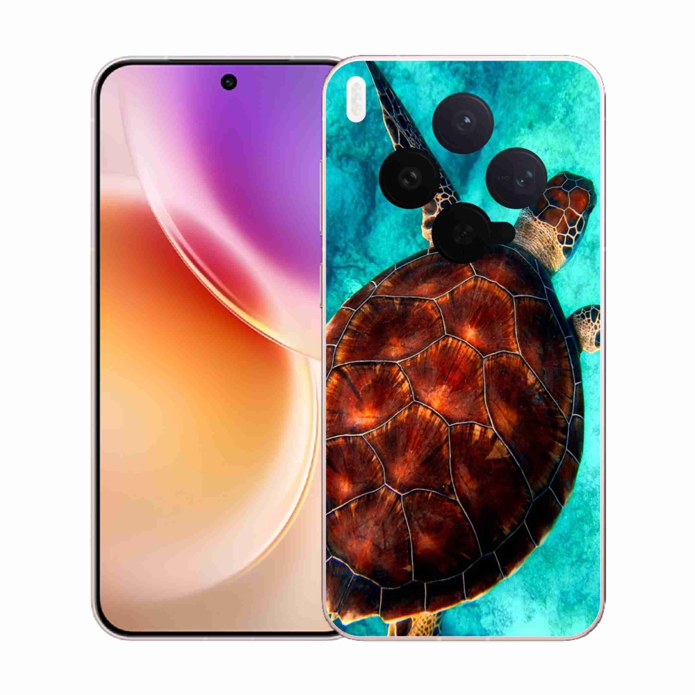 Zselés borítás mmCase a Vivo X300-hoz - teknősbéka