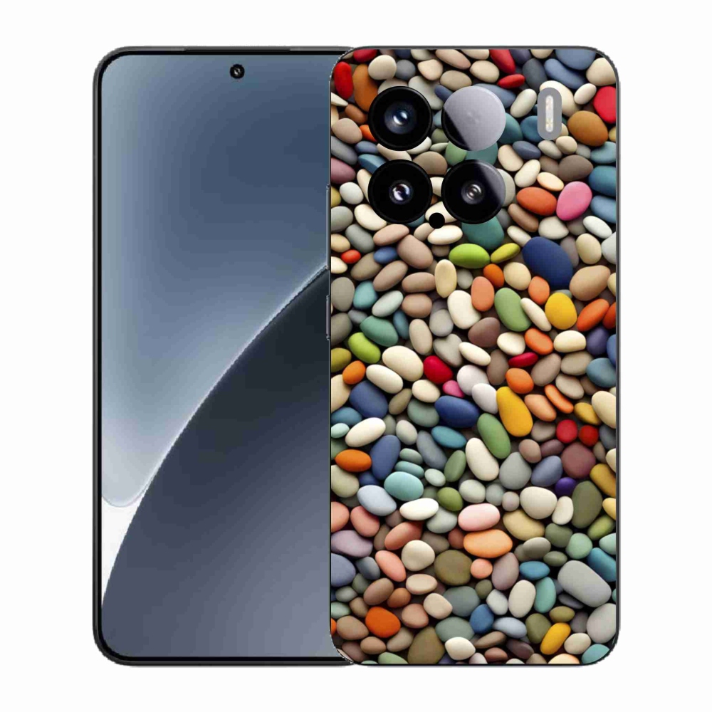 Gél borító mmCase a Xiaomi 15 - színes strasszkövek 2