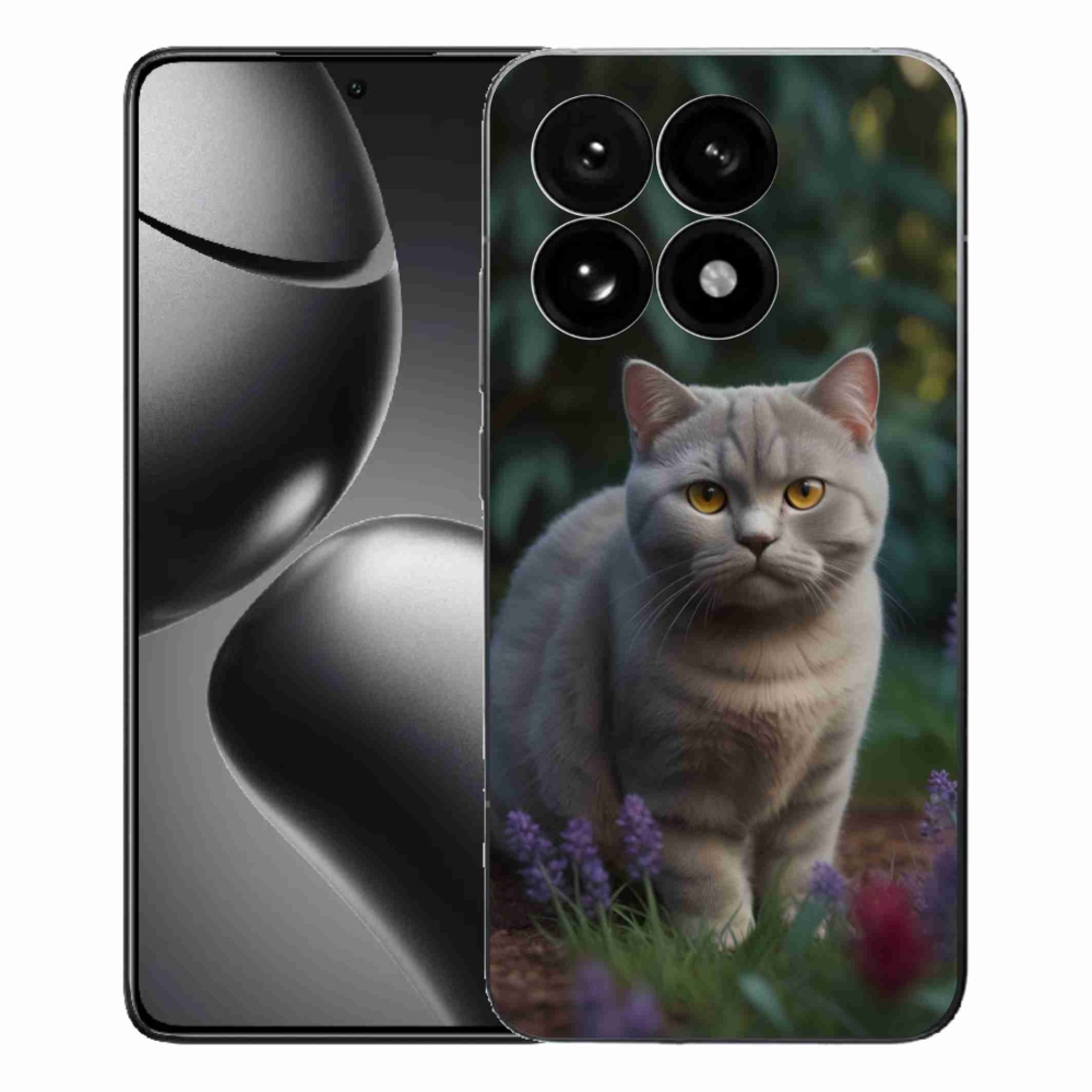 Gél borítás mmCase a Xiaomi 15T számára - brit macska