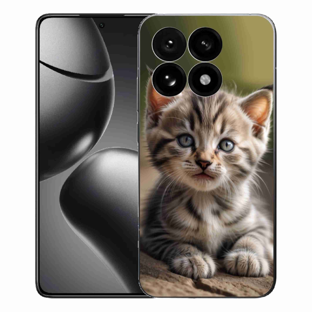 Gél borító mmCase a Xiaomi 15T-hez - aranyos cica 9