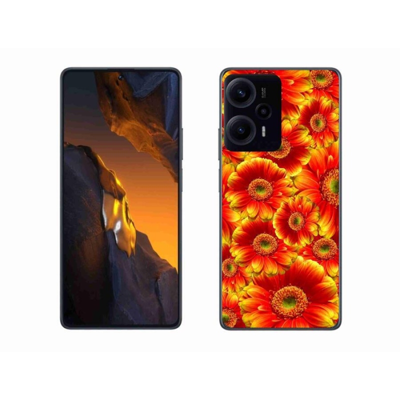 Gél borítás mmCase a Xiaomi Poco F5 készülékhez - gerbera 1