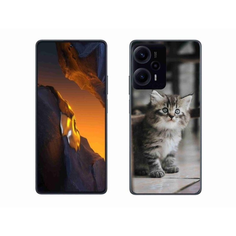 Gél borítás mmCase a Xiaomi Poco F5 készülékhez - cica
