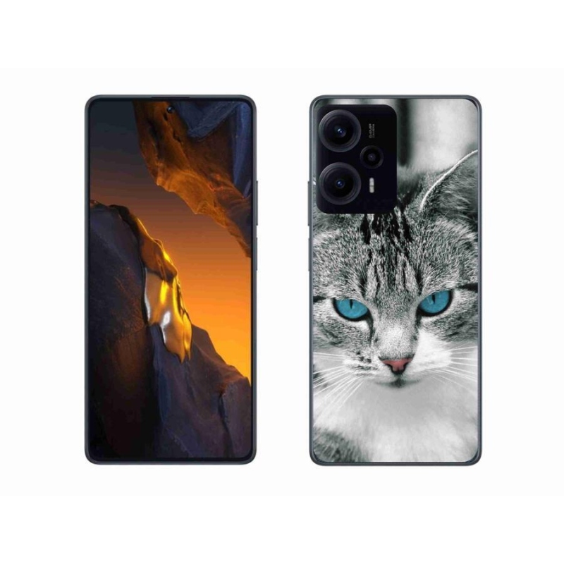 Gél borítás mmCase a Xiaomi Poco F5 készülékhez - cat view 1