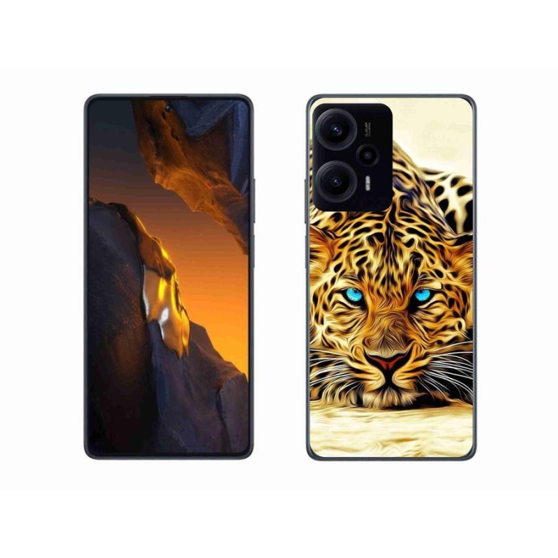 Gél borító mmCase a Xiaomi Poco F5-hez - rajzfilm tigris