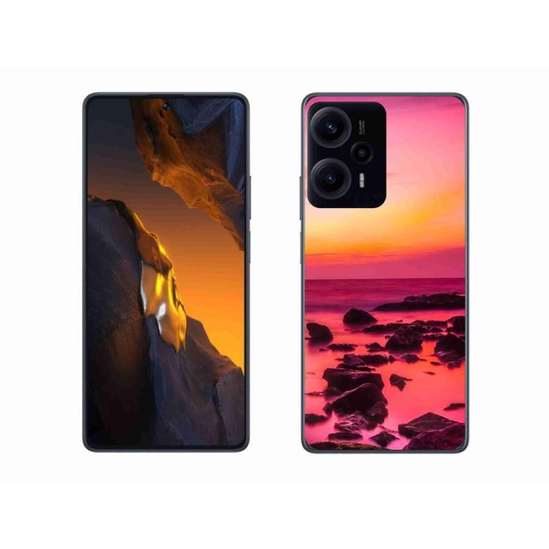 Gél borítás mmCase a Xiaomi Poco F5 számára - tenger és ragyogás