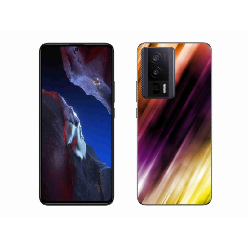 Gél borítás mmCase a Xiaomi Poco F5 Pro számára - absztrakt minta 5