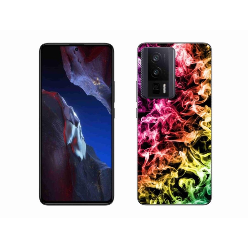 Gél borítás mmCase a Xiaomi Poco F5 Pro számára - absztrakt minta 6