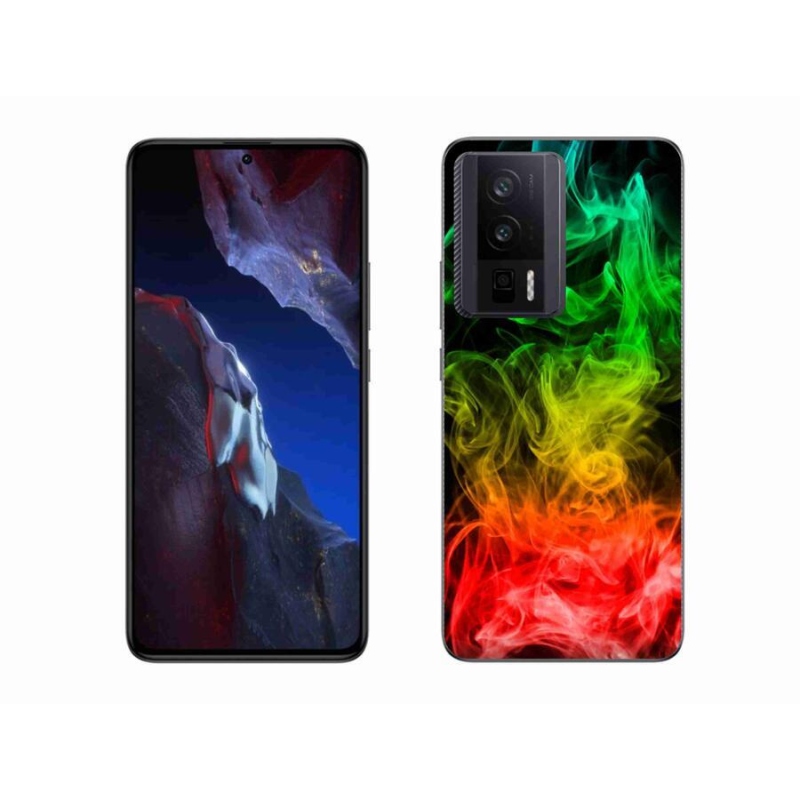 Gél borítás mmCase a Xiaomi Poco F5 Pro számára - absztrakt minta 7