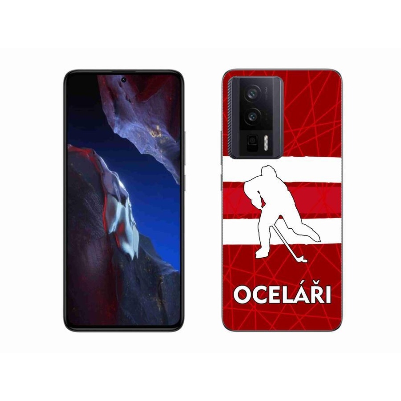 Gél borítás mmCase a Xiaomi Poco F5 Pro készülékhez - Acélszín