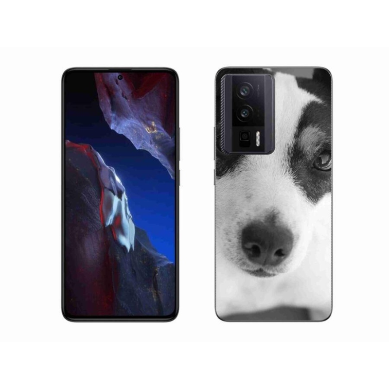 Gél borítás mmCase a Xiaomi Poco F5 Pro számára - kutya
