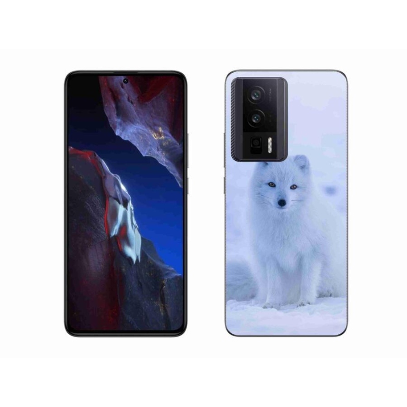 Gél borítás mmCase a Xiaomi Poco F5 Pro készülékhez - polár róka