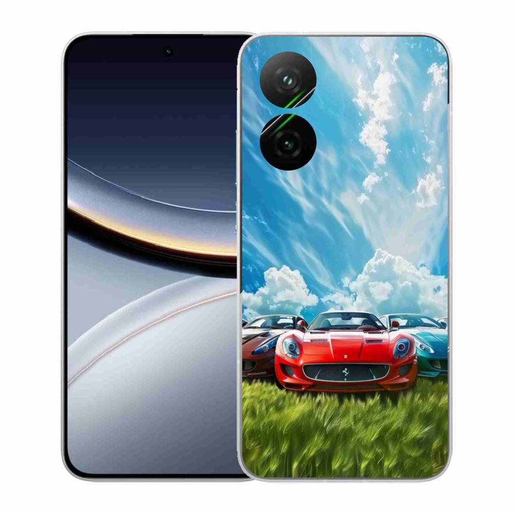 Gél borítás mmCase a Xiaomi Poco F7 5G-hez - sportkocsikhoz