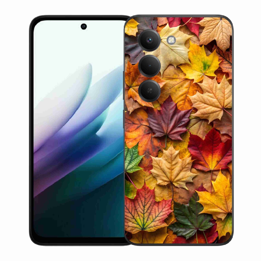 Gél borítás mmCase a Xiaomi Redmi 15 4G/5G 171mm - juharlevelek 2