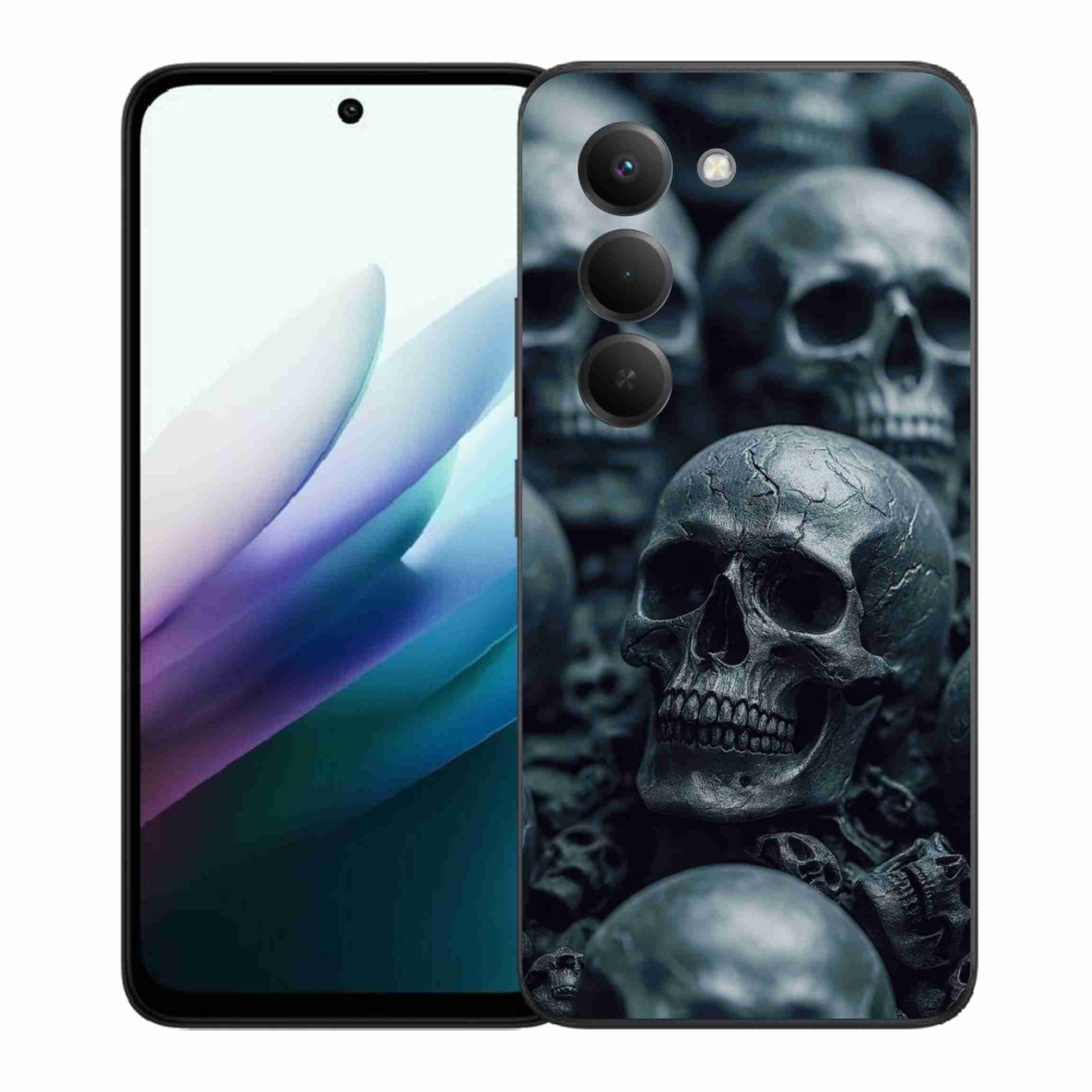 Gél borítás mmCase a Xiaomi Redmi 15 4G/5G 171mm - koponya 2