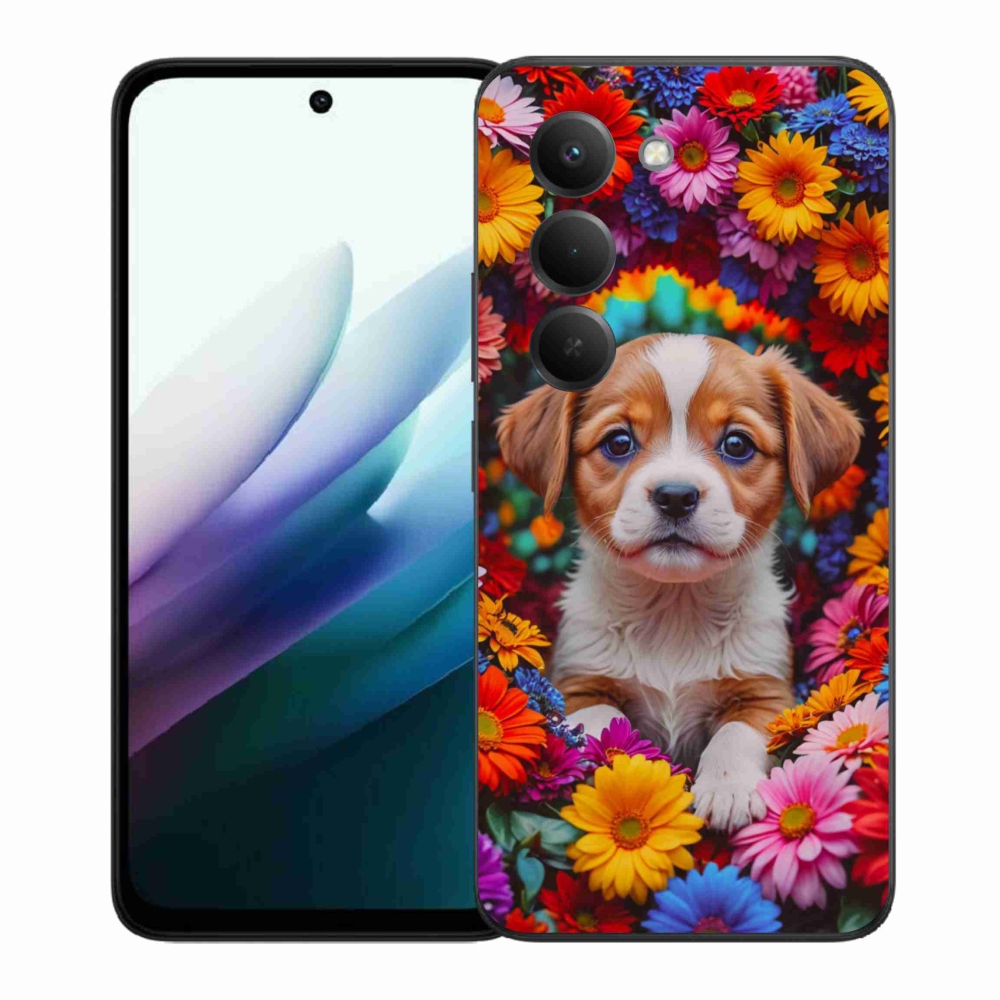 Gél borítás mmCase a Xiaomi Redmi 15 4G/5G 171mm - aranyos kiskutya