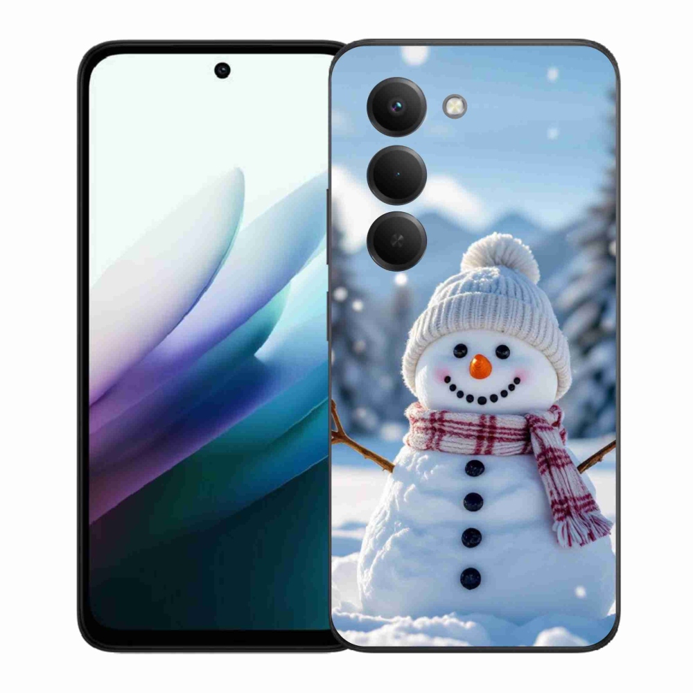 Gél borítás mmCase a Xiaomi Redmi 15 4G/5G 171mm - hóember 3