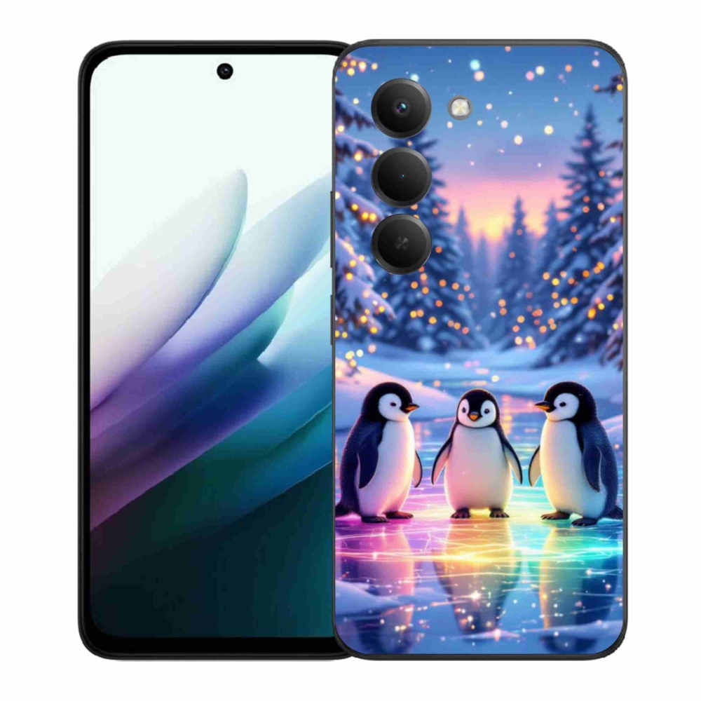 Gél borítás mmCase a Xiaomi Redmi 15 4G/5G 171mm - pingvinekhez