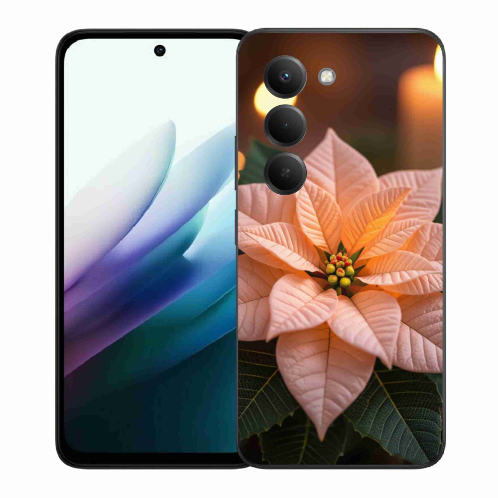 Gél borítás mmCase a Xiaomi Redmi 15 4G/5G 171mm - mikulásvirág