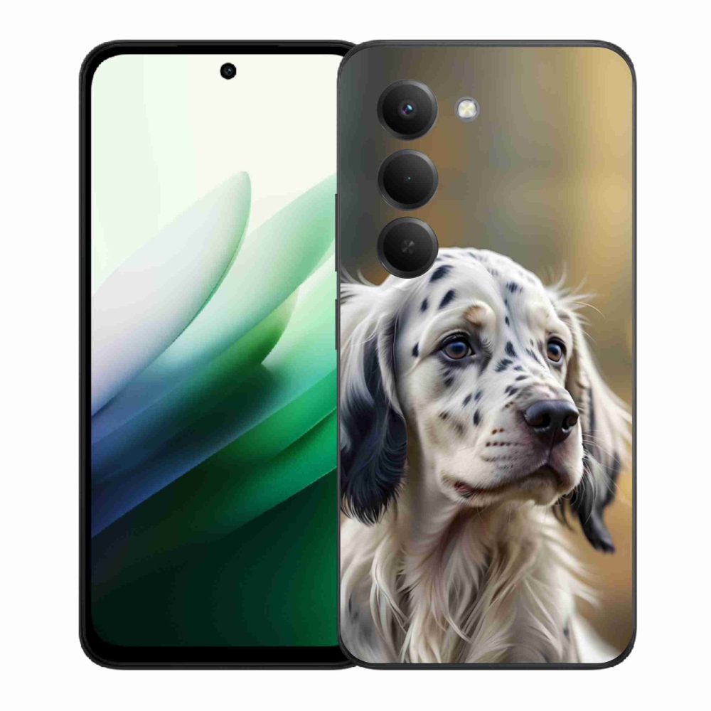 Gél borítás mmCase a Xiaomi Redmi 15 5G (169mm) - English Setter számára