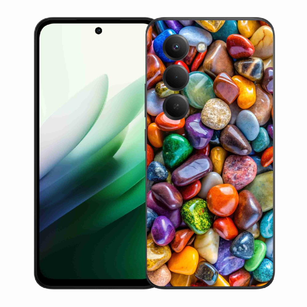 Gél borítás mmCase a Xiaomi Redmi 15 5G (169mm) - színes strasszkövekhez