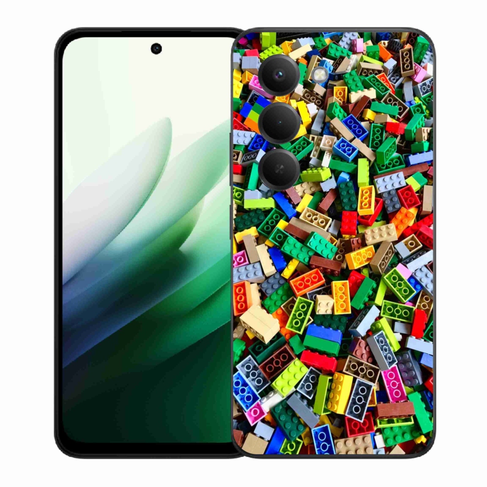 Gél borítás mmCase a Xiaomi Redmi 15 5G (169mm) - színes építőkockákhoz