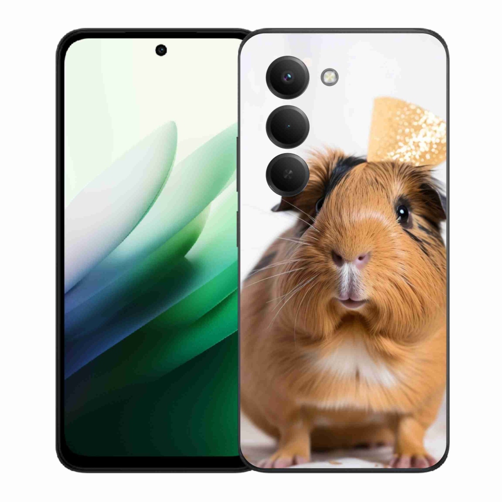 Gél borítás mmCase a Xiaomi Redmi 15 5G (169mm) - barna tengerimalachoz