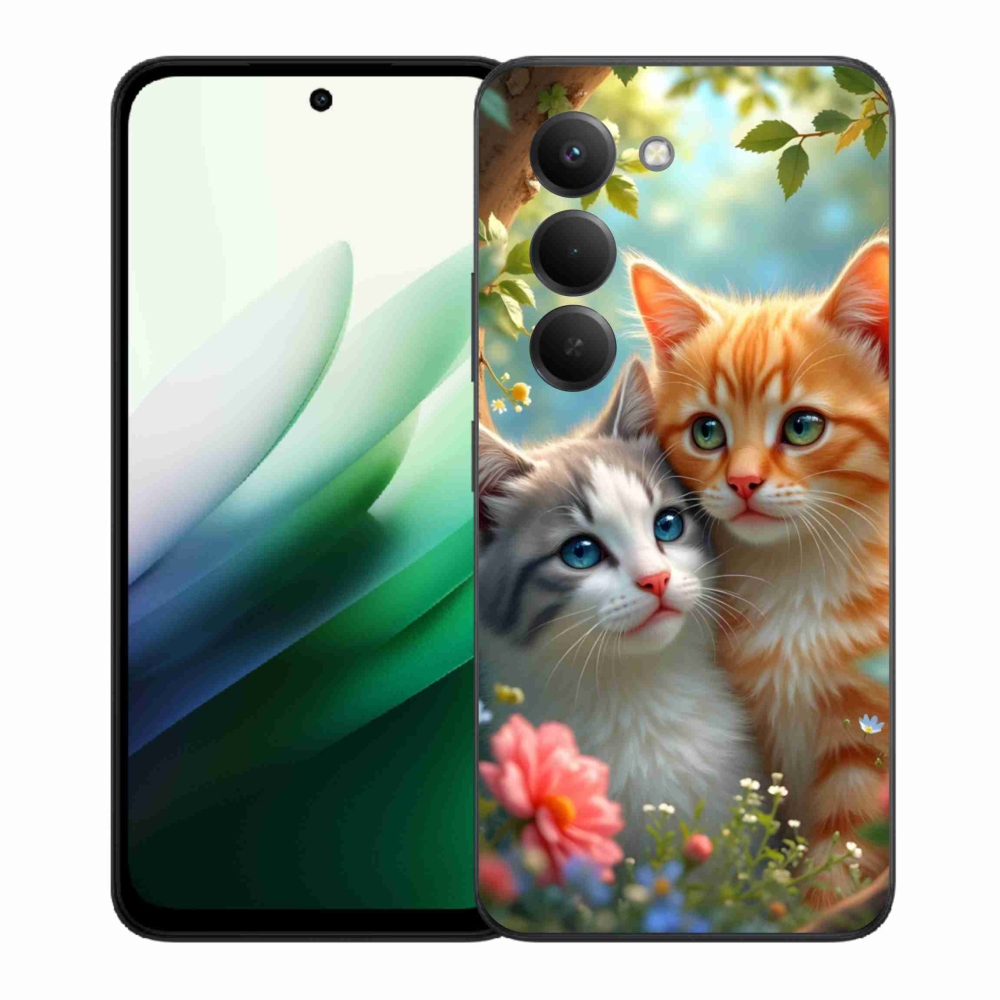 Gél borítás mmCase a Xiaomi Redmi 15 5G (169mm) - cat love 2
