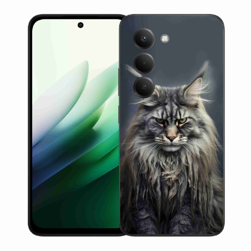 Gél borítás mmCase a Xiaomi Redmi 15 5G (169mm) - macskaszem nézet 4