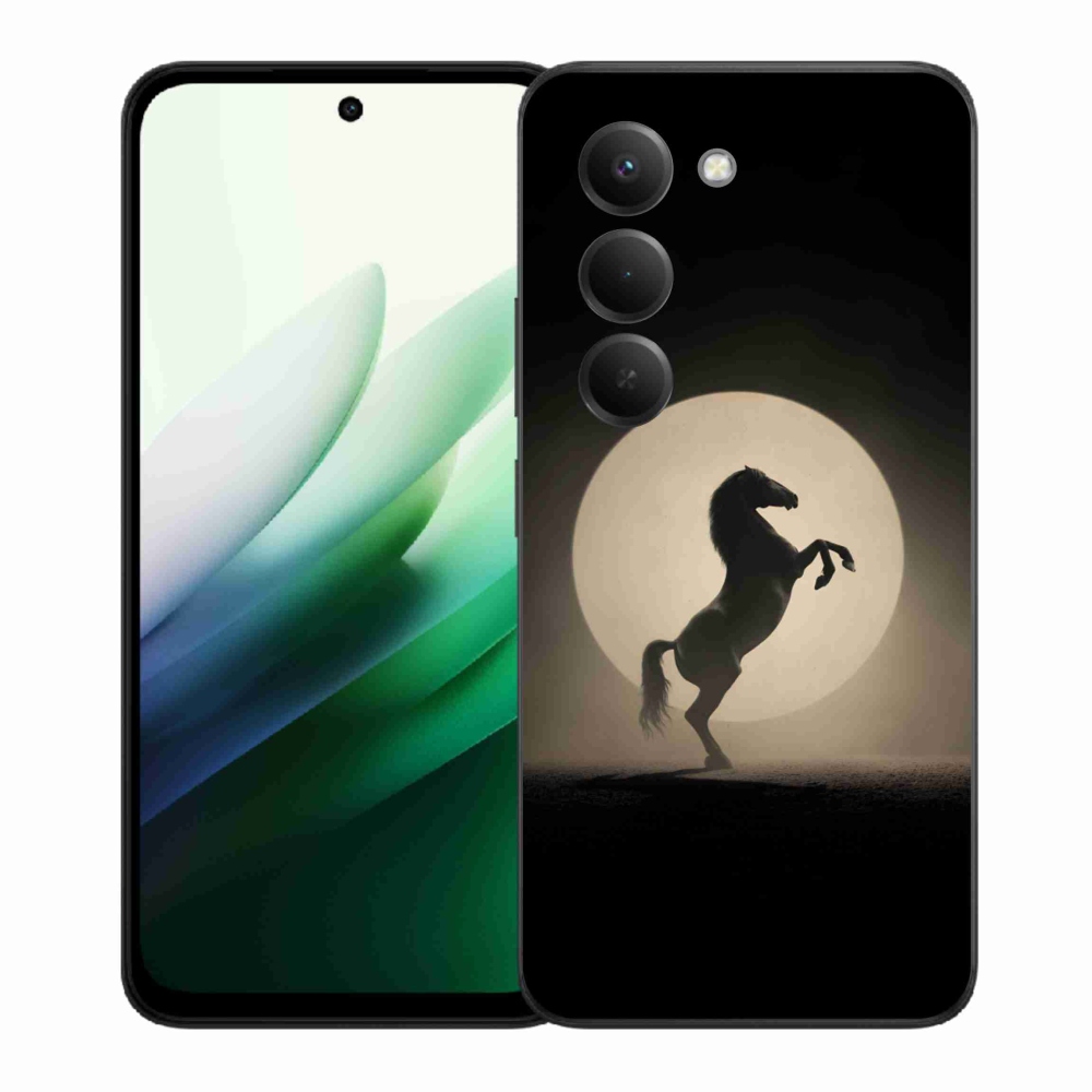 Zselés borítás mmCase a Xiaomi Redmi 15 5G (169mm) - ló sziluettben