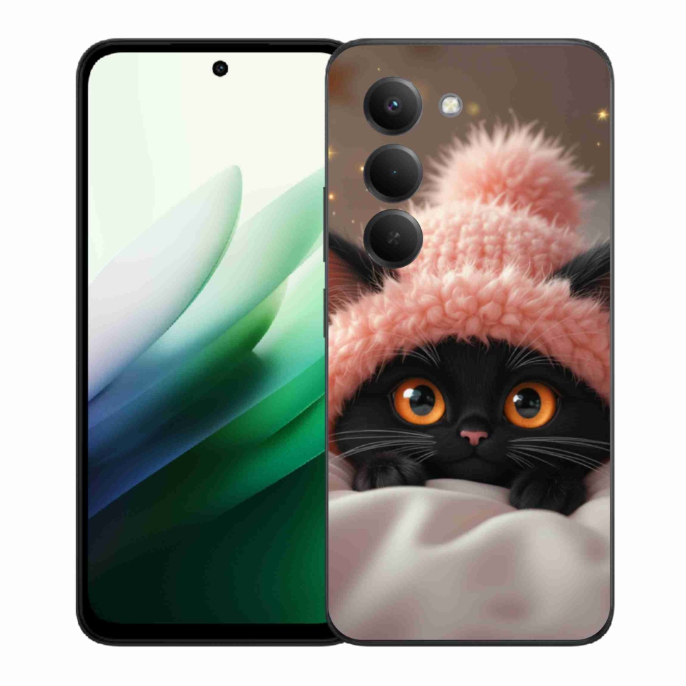 Gél borítás mmCase a Xiaomi Redmi 15 5G (169mm) - aranyos cica 7