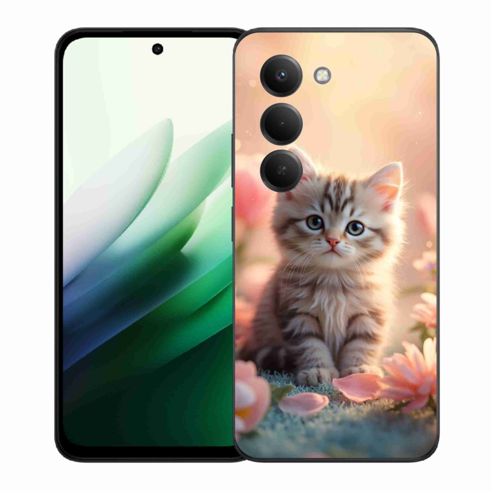 Gél borítás mmCase a Xiaomi Redmi 15 5G (169mm) - aranyos cica 8