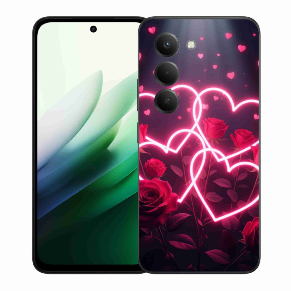 Gél borítás mmCase a Xiaomi Redmi 15 5G (169mm) - Heart of Love számára