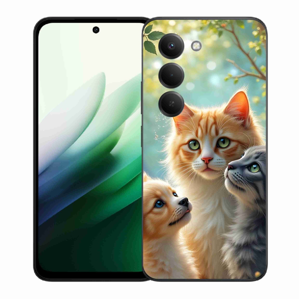 Gél borítás mmCase a Xiaomi Redmi 15 5G (169mm) - állati barátság 2