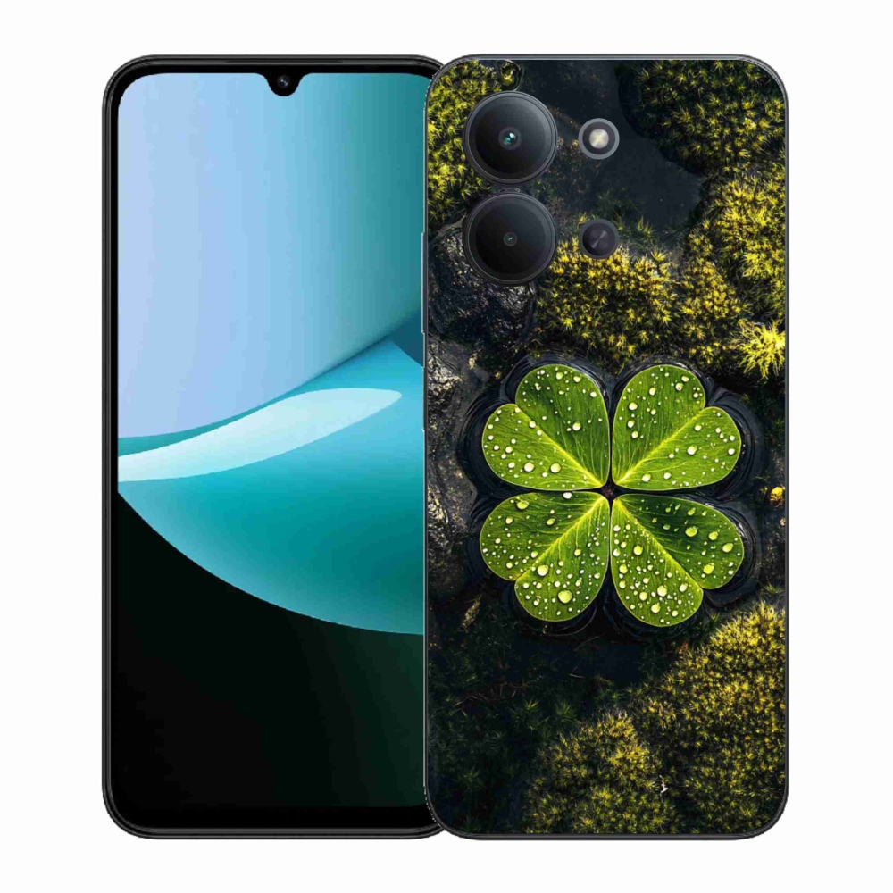 Gél borítás mmCase a Xiaomi Redmi 15C (171mm) / Poco C85 4G (171mm) - négylevelű lóhere