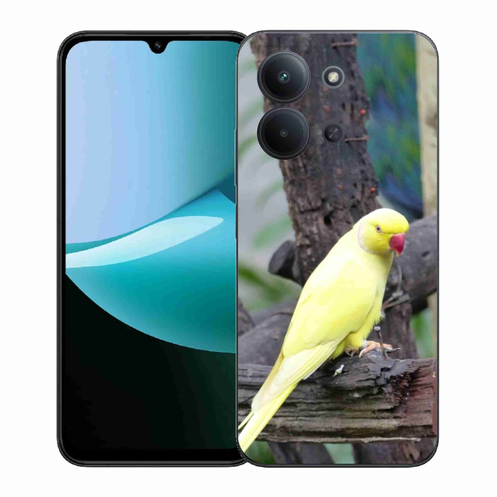 Gél borítás mmCase for Xiaomi Redmi 15C (171mm) / Poco C85 4G (171mm) - papagáj alexander sárga
